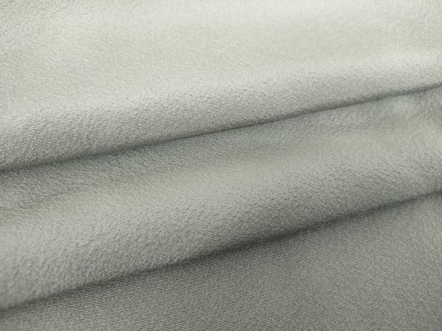 平和屋着物●上質な色無地 桔梗鼠色 正絹 逸品 未使用 DABE5906ps