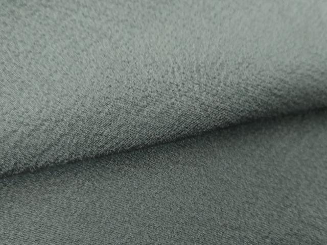 平和屋着物●上質な色無地 藍鉄色 正絹 逸品 DABE5910ps