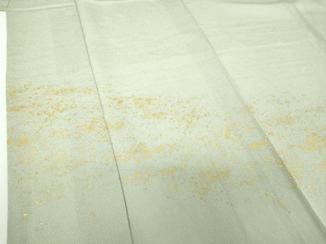 平和屋着物●豪華色留袖 霞文 鬼しぼ縮緬 金彩 正絹 逸品 DABE5931ps