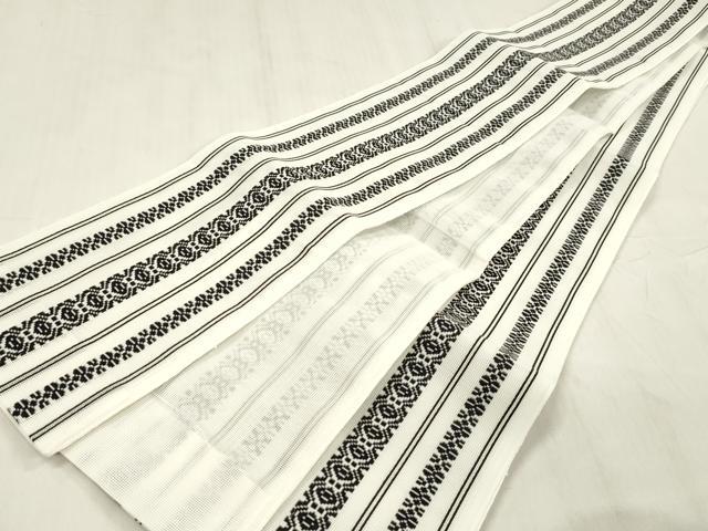 平和屋着物*夏物 博多織 半幅帯 紗献上 DABE6039cm