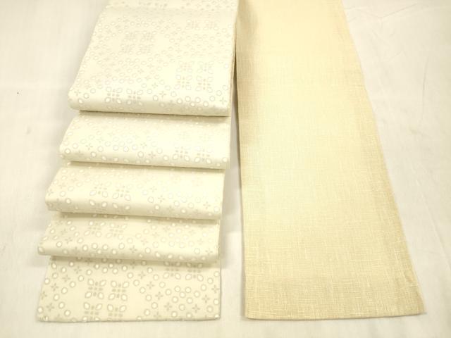 平和屋着物●半幅帯　舞花文　未使用　CABD4228dy 楽天市場 | 平和屋 - 今後も喜んでいただけるよう厳選しましたお品を