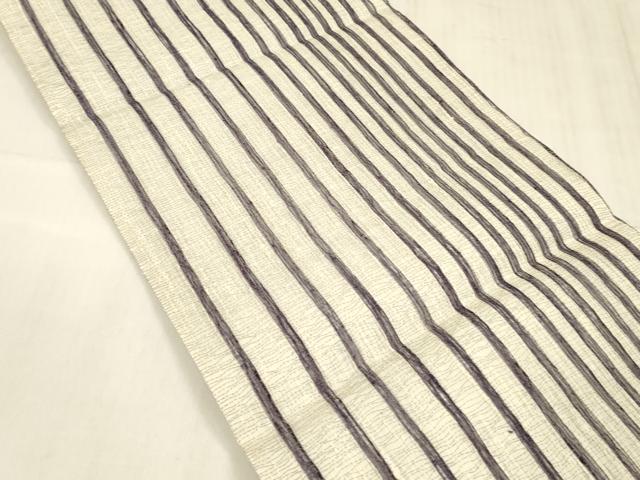 平和屋着物*夏物 つけ帯 間道 正絹 逸品 DABE6118cm