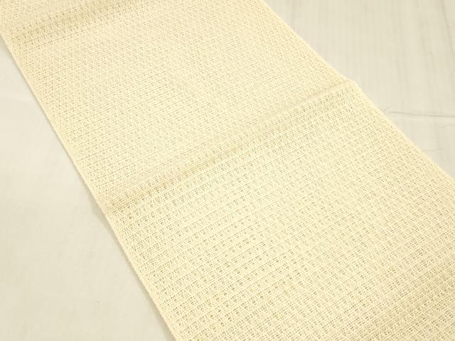 平和屋着物*夏物 つけ帯 正絹 羅 抽象文様 肌色 逸品 DABE6119cm