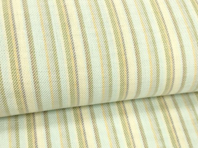 平和屋着物*夏物 八寸名古屋帯 間道 正絹 逸品 DABE6207cm