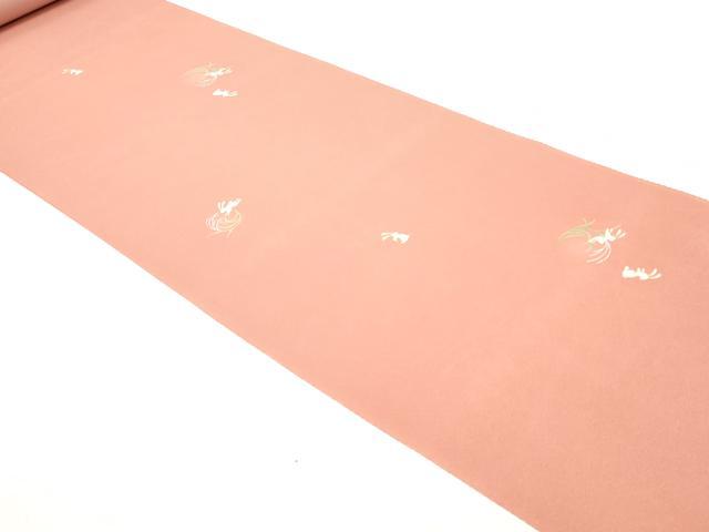平和屋着物●小紋 反物 着尺 跳び兎 やまと謹製 逸品 未使用 DABE6849zy