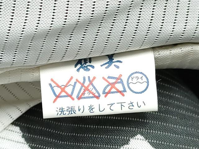 平和屋着物*夏物 お宮参り 男の子 祝着 産着 初着 のしめ 絽 駒刺繍 鷹 鷲 立波笹文 暈し染め 銀彩 逸品 DABE7386ma