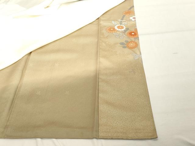 平和屋着物■豪華色留袖 飛鶴文 暈し染め 金彩 正絹 逸品 DABE7664cd
