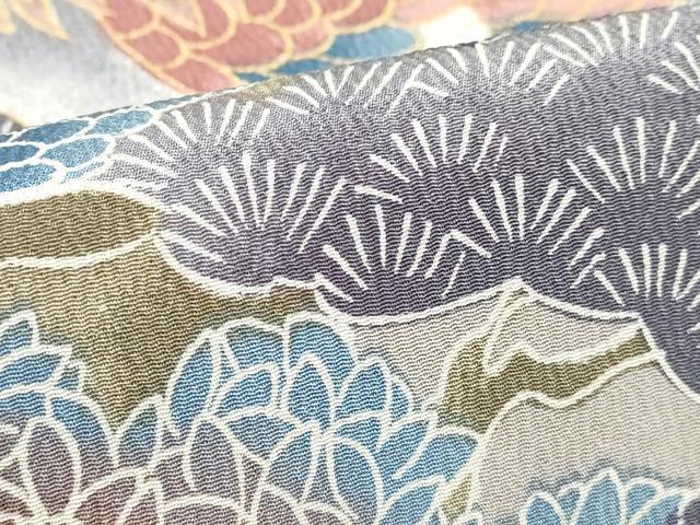 平和屋着物■豪華黒留袖 刺繍 鳳凰花文 金彩 正絹 逸品 DABE7680cd