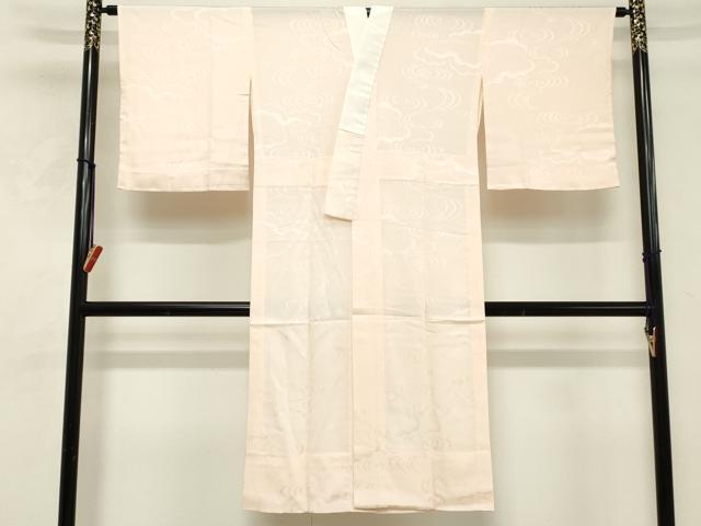 平和屋着物■長襦袢 無双仕立て 流水地紋 正絹 逸品 DABE7711cd