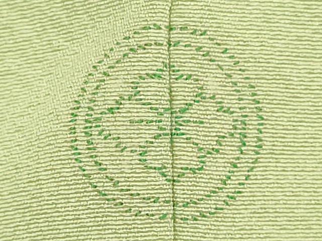 平和屋着物■上質な色無地 夏虫色 正絹 逸品 DABE7914cd
