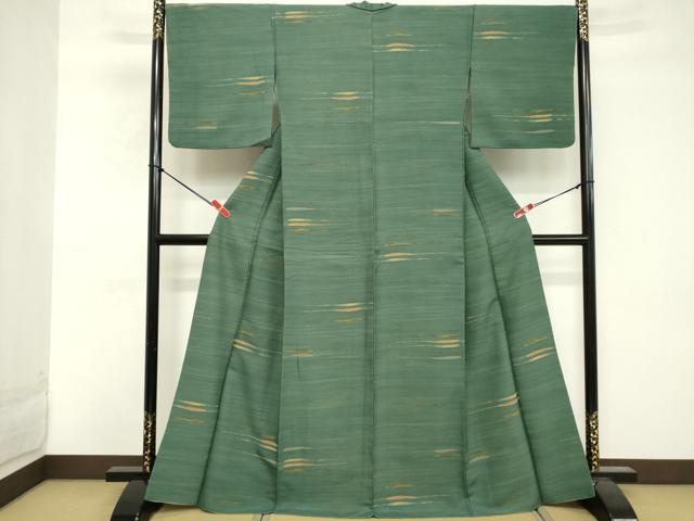 平和屋着物■小紋 横段文 洗える着物 DABE7928cd