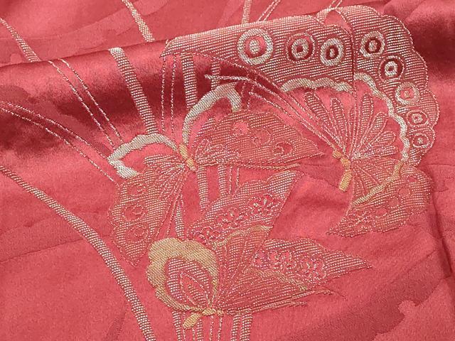 平和屋着物■訪問着 駒刺繍 花蝶文 正絹 逸品 DABE7943cd