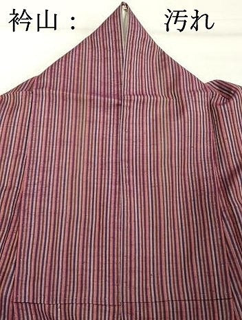 平和屋着物■上質な紬 間道 正絹 逸品 DABE7983cd