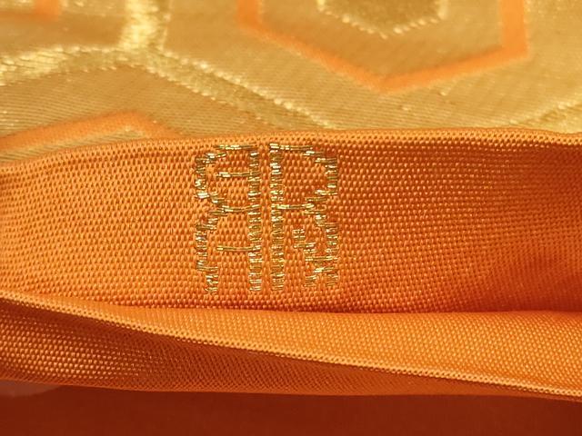 平和屋着物◎西陣 服部織物謹製 六通柄袋帯 唐織 能衣蝶鳥文様 金銀糸 正絹 逸品 DABE8135xg