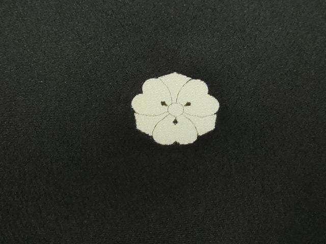 平和屋着物■豪華黒留袖 作家物 駒刺繍 宝尽くし飛鶴花文 暈し染め 金彩 正絹 逸品 DABE8529qa