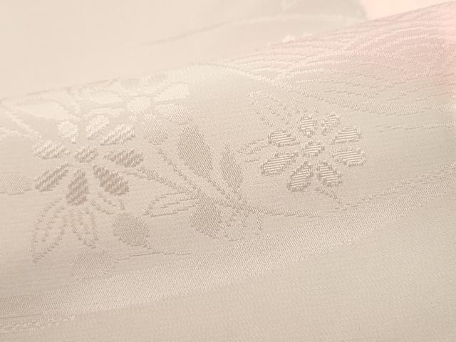 平和屋着物■長襦袢 無双仕立て 立波花文 暈し染め 正絹 逸品 DABE8912qa