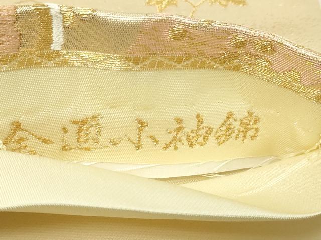 平和屋本店▼六通柄袋帯 唐織 正倉院花文 本金 正絹 24k 逸品 DABE9135sf