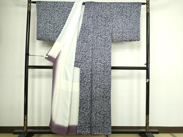 平和屋着物■上質な小紋 舞蝶文 正絹 逸品 DABE9251sf