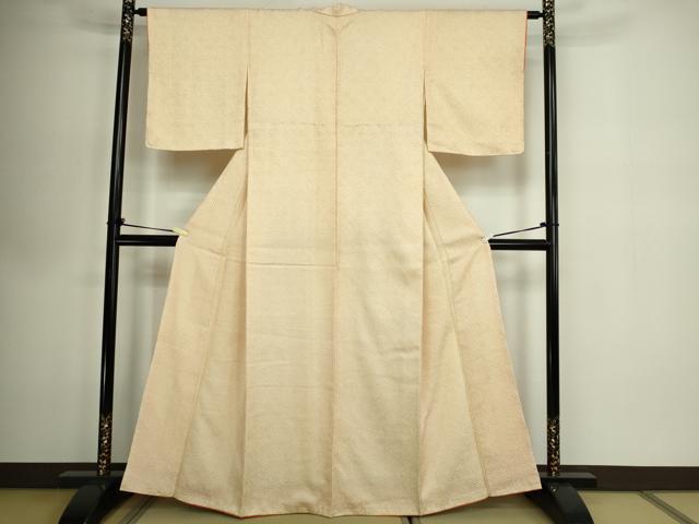 平和屋着物■大変加工の良い総絞り小紋 正絹 逸品 DABE9485sf