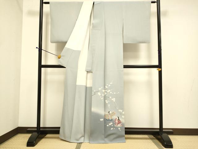 平和屋着物■豪華色留袖 童子花文 暈し染め 正絹 逸品 DABE9548du