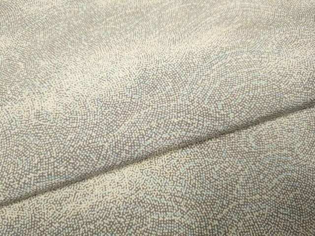 平和屋着物▽上質な小紋 単衣 立波文 正絹 逸品 DABE9771du