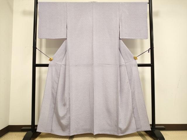 平和屋着物▽小紋 単衣 小花柄 洗える着物 DABE9791du