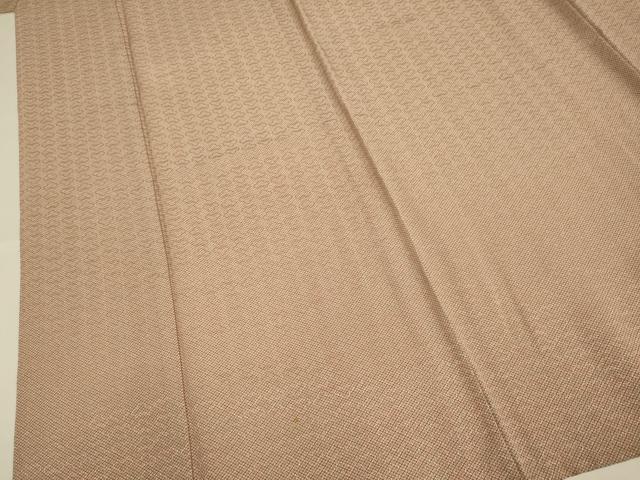 平和屋着物▽江戸小紋 単衣 花菱文 松地紋 正絹 逸品 DABE9860du