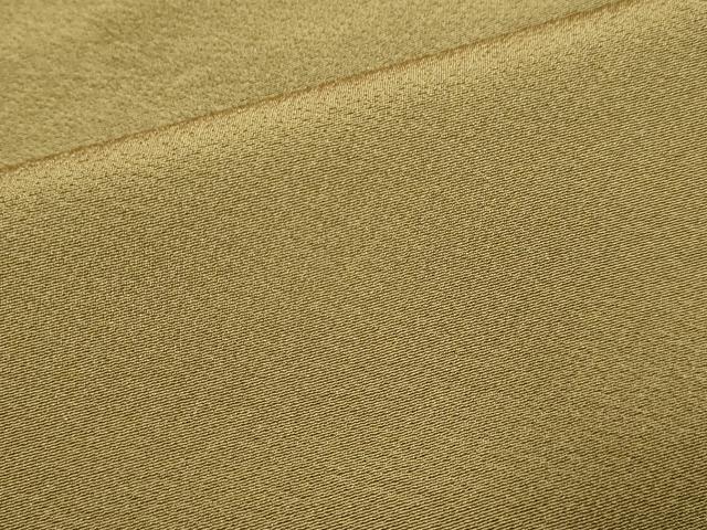 平和屋着物▽上質な色無地 単衣 路考茶色 正絹 逸品 DABE9884du
