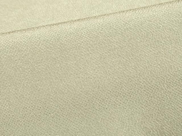 平和屋着物▽上質な色無地 単衣 灰汁色 鬼しぼ縮緬 正絹 逸品 DABE9887du