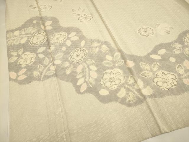 平和屋着物▽訪問着 単衣 絞り 辻が花 正絹 逸品 DABE9902du