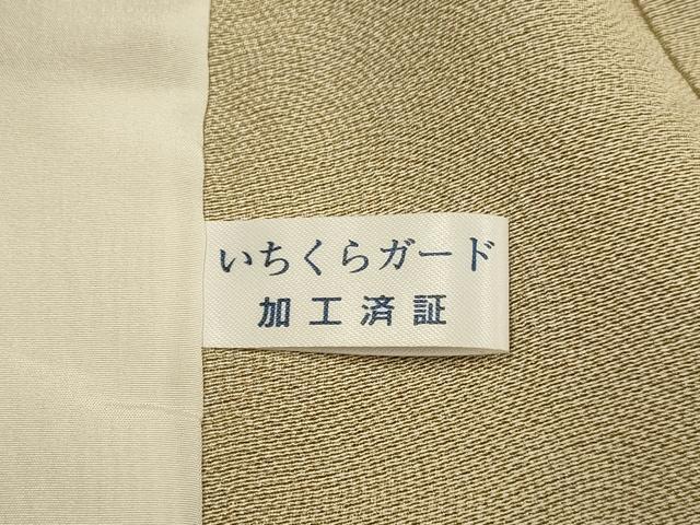 平和屋着物▽江戸小紋 単衣 鮫小紋柄 正絹 逸品 DABE9909du