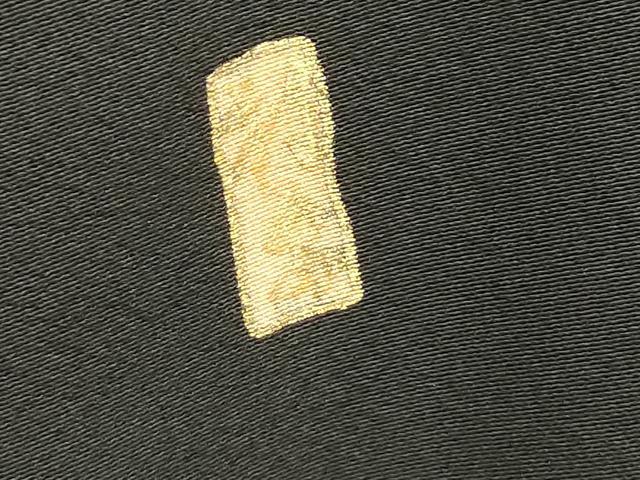 平和屋着物■豪華黒留袖 作家物 駒刺繍 風景花松文 金彩 正絹 逸品 DABF0088ea