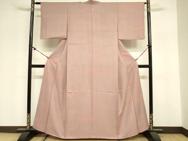 平和屋着物■上質な小紋 霞地紋 暈し染め 正絹 逸品 DABF0268ea