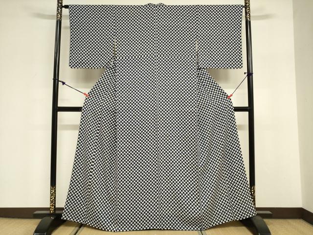平和屋着物■上質な小紋 梅繋ぎ やまと誂製 正絹 逸品 DABF0269ea