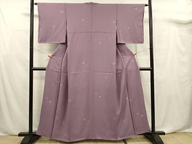 平和屋着物■上質な小紋 花丸文 正絹 逸品 DABF0758ya