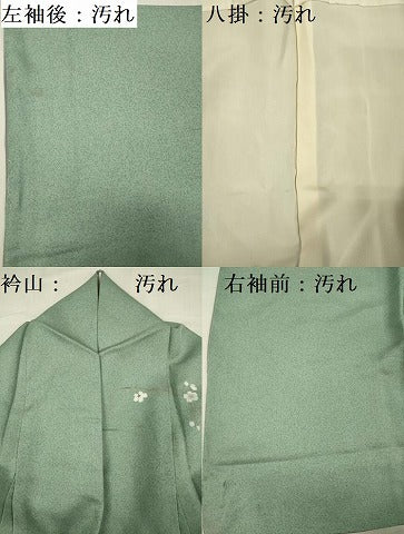 平和屋着物■訪問着 楽器花文 暈し染め 金彩 正絹 逸品 DABF0779ya