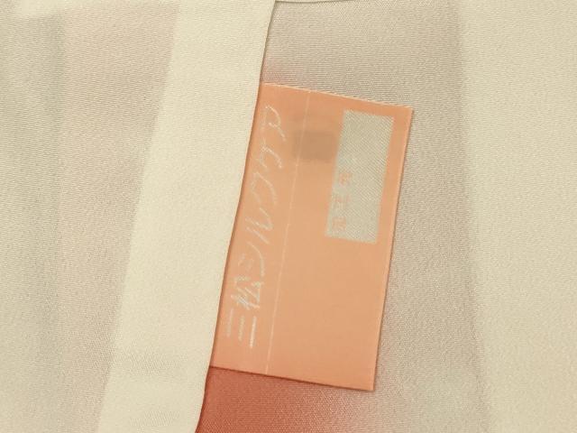 平和屋着物■上質な小紋 草花文 正絹 逸品 DABF0782ya