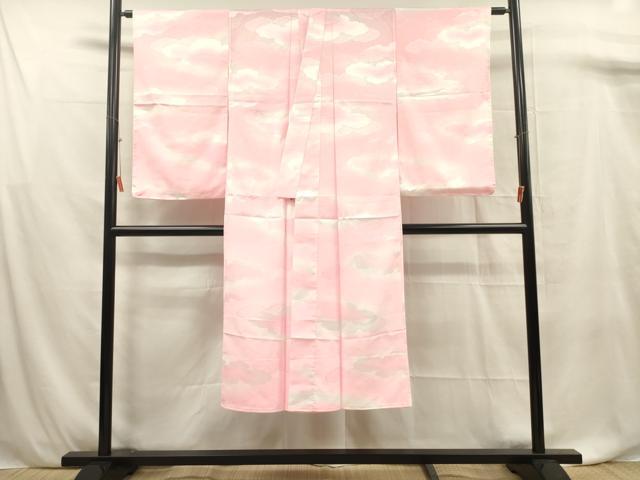 平和屋着物■長襦袢 無双仕立て 霞文 暈し染め 洗える着物 DABF0894ya