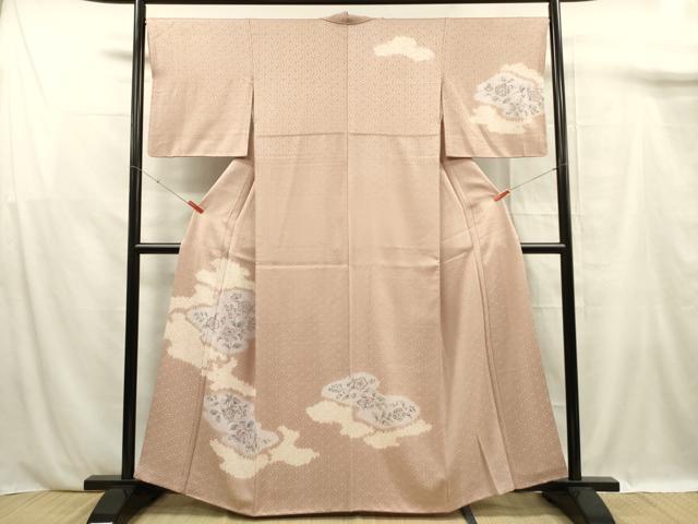 平和屋着物■訪問着 辻が花 絞り 暈し染め 正絹 逸品 DABF0911ya