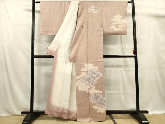 平和屋着物■訪問着 辻が花 絞り 暈し染め 正絹 逸品 DABF0911ya