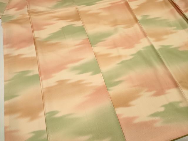平和屋着物■上質な小紋 霞文 暈し染め 正絹 逸品 DABF0926ya
