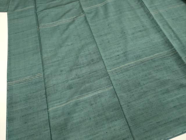 平和屋着物■上質な紬 霞文 正絹 逸品 未使用 DABF0943ya