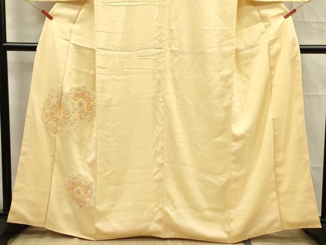 平和屋着物■中国三大刺繍 相良刺繍 総刺繍 色留訪問着 正倉院花文 正絹 逸品 DABF0945ya