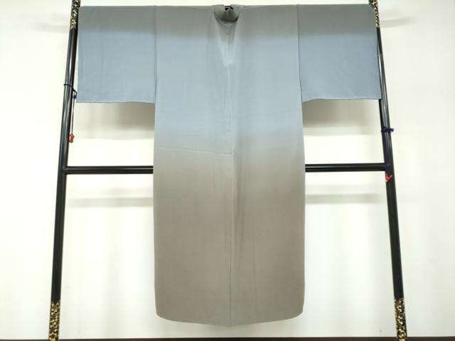 平和屋着物●男性 長襦袢 袷 霞文 正絹 逸品 DABF1152ud