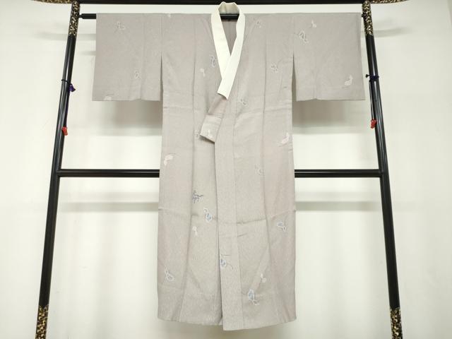 平和屋着物●長襦袢 無双仕立て 瓢箪 ひょうたん やまと誂製 正絹 逸品 DABF1154ud