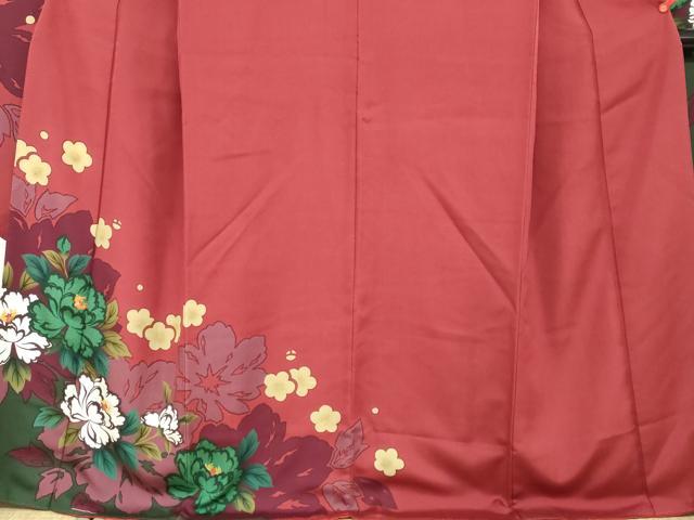 平和屋着物●豪華振袖 草花文 正絹 逸品 DABF1179ud