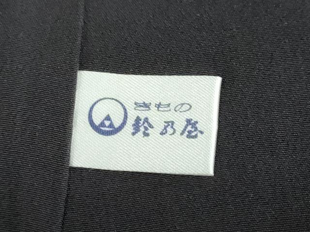 平和屋着物●本場結城紬 重要無形文化財 80亀甲 花丸文 鈴乃屋扱い 正絹 逸品 DABF1183ud