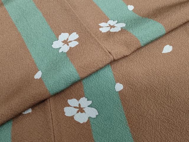 平和屋着物●世界的人形師 辻村寿三郎 ジュサブロー 小紋 舞桜間道 高島屋扱い 正絹 逸品 DABF1193ud