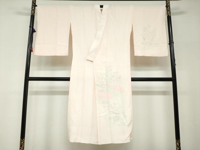 平和屋着物●長襦袢 無双仕立て 童子遊び 正絹 逸品 DABF1212ud
