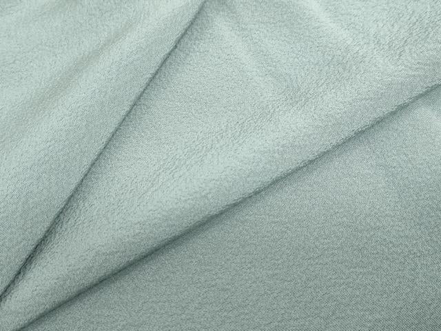 平和屋着物●上質な色無地 錫色 正絹 逸品 DABF1286ud